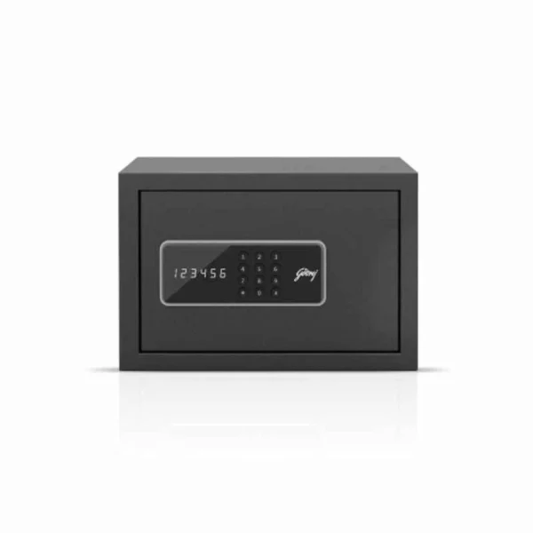Godrej NX Pro 15 Liters Ebony Digital Home Locker with Automatic Freeze, Non-Volatile Memory & Low Battery Indicator (Tijori)