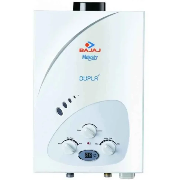 Bajaj 6 Litre Majesty Dupla Instant LPG Gas Water Heater