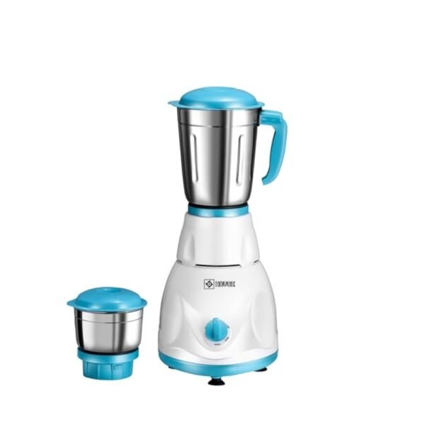 Havok Neo 750W Plastic & Stainless Steel Blue & White Mixer Grinder with 2 Jars