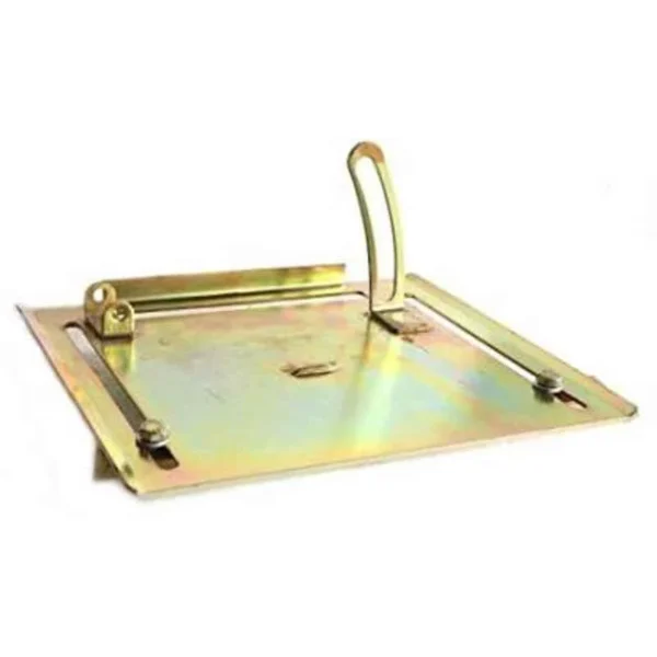 Leofast 8.5x7.5 inch Iron Cutter Machine Gauge Base Plate for 110mm Marble Cutter