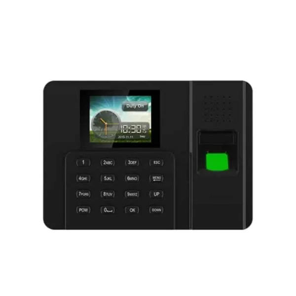 Time Office z100n Black Fingerprint & Card Based Time & Attendance Machine with Excel Report from Device