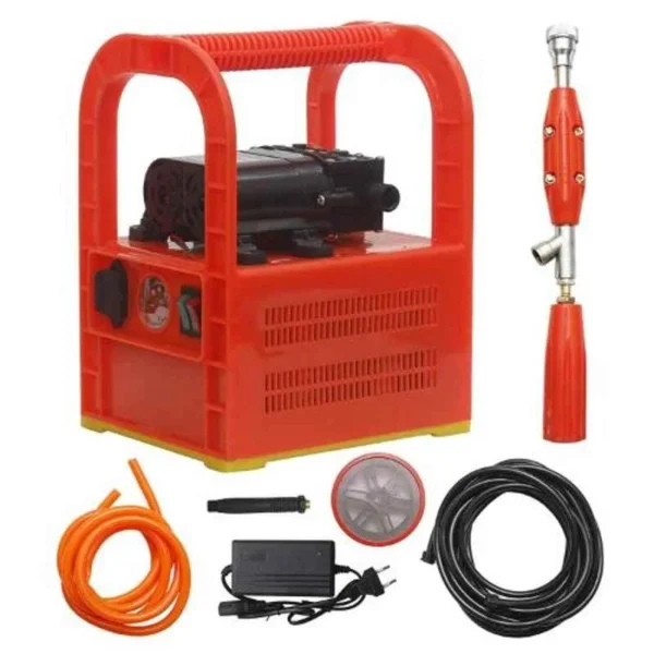 Neptune 120W Portable Double Water Pump High Pressure Car Washing Machine Kit for Car Washing, Pets Showering