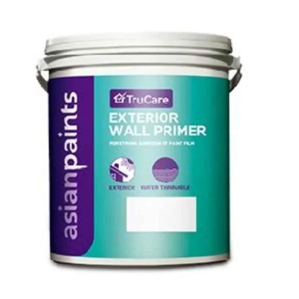 Asian Paints Gr-1 20 L White TruCare Exterior Wall Primer, 65
