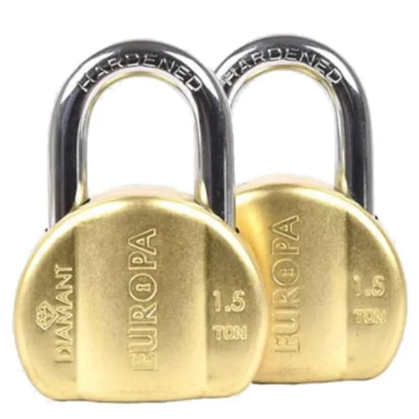 Europa 14 Pin Commercial Diamant Pad Lock with 4 Keys, L358 TW BM