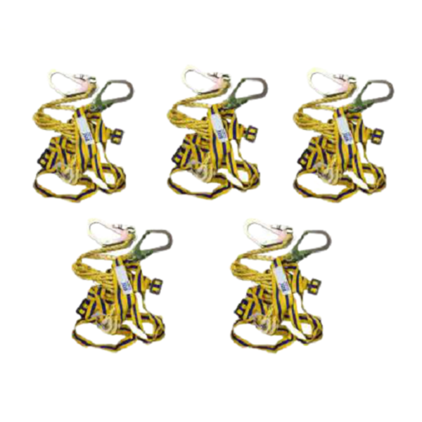 Karam Polypropylene Full Body Safety Harness with Hook, KI 01 (PN 351) (PP)(000-131)(2.0M)
