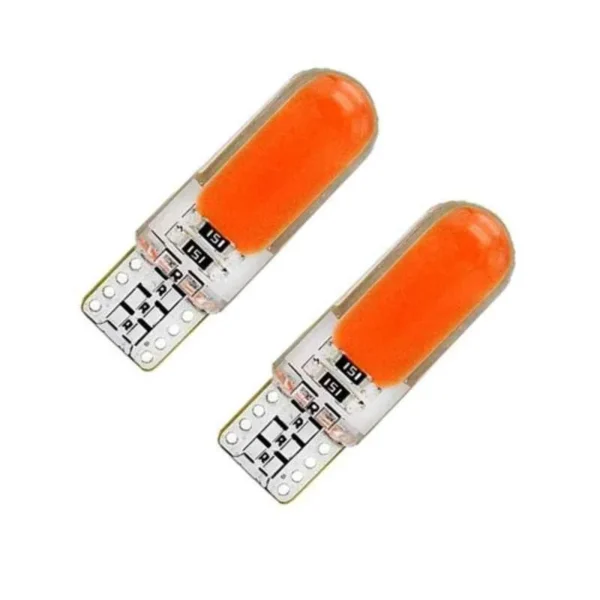 AllExtreme EXT10CR 2 Pcs 4W T10 5630 CMD Red LED Parking Light Set