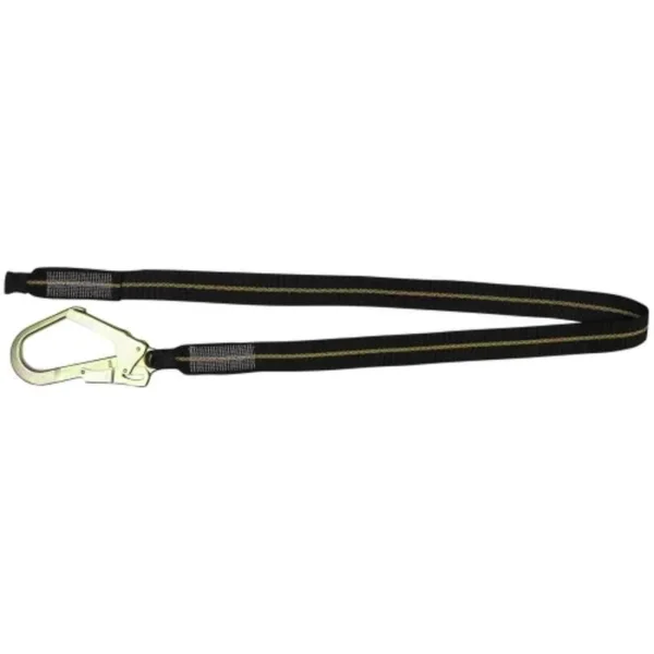 I SSAFE 2m 14mm Polyamide Fall Restraint Twisted Rope Lanyard with Energy Absorber, ISF-22